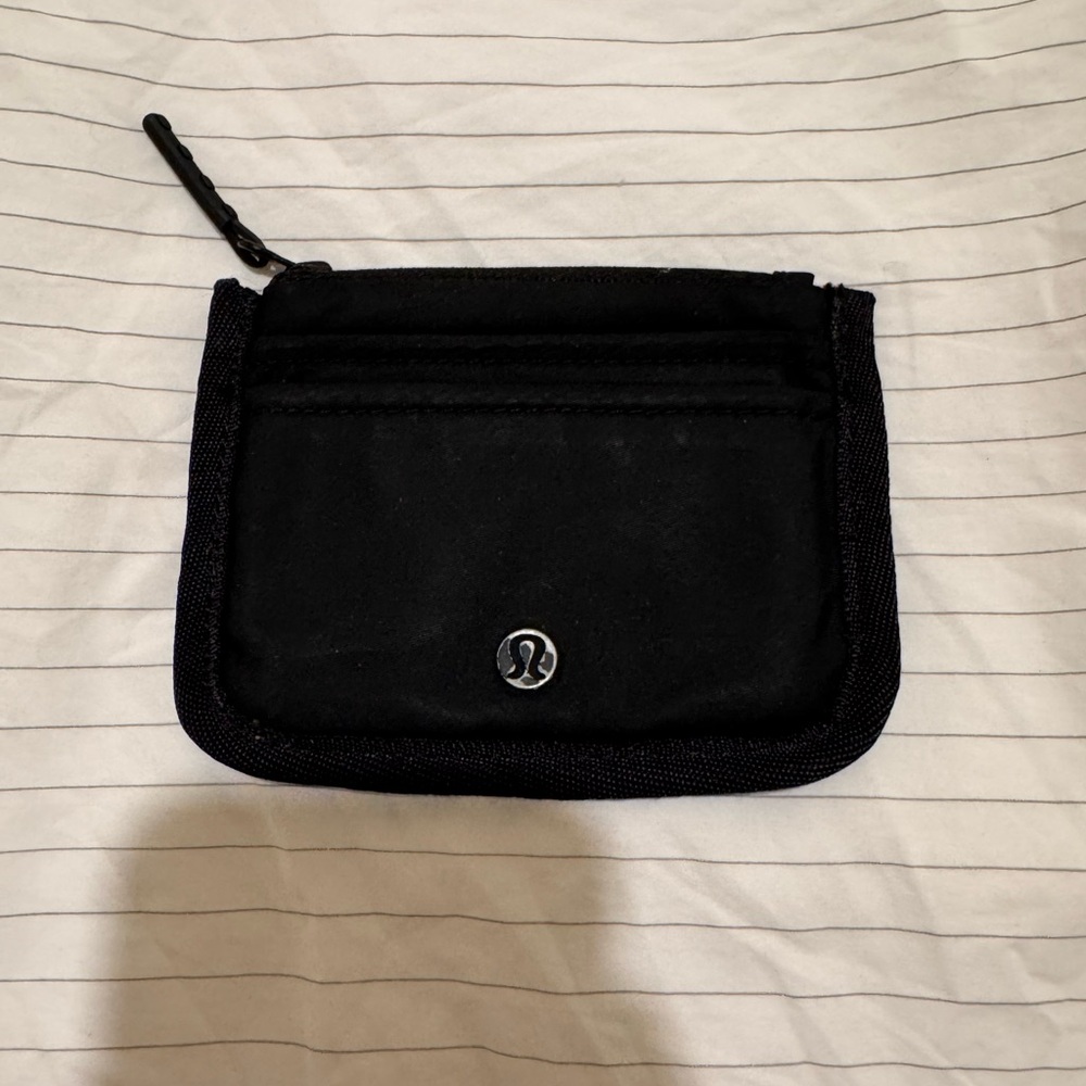 Lululemon Athletica Black Compact Wallet